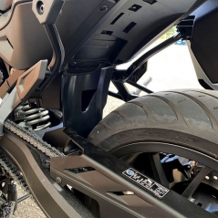 Pyramid Plastics Pyramid Shock Shield | Matte Black | Honda NT 1100 2022>Current | 811015M | pyr_811015M | euronetbike-net