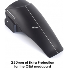 Pyramid Plastics Pyramid Extenda Fenda EXTRA | Matte Black | BMW R 1300 GS 2023>Current | 054732 | pyr_054732 | euronetbike-net