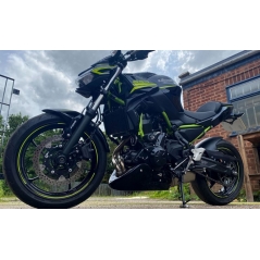 Pyramid Plastics Pyramid Hugger | Gloss Black | Kawasaki Ninja 650 2017>Current | 073930B | pyr_073930B | euronetbike-net