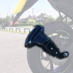 Pyramid Plastics parts Pyramid Plastics Spray Guard Gloss Black Kawasaki Versys 650 2006> | 085300B | pyr_085300B | euronetbike-net