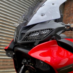 Pyramid Plastics parts Pyramid Upper Headlight Guards | Matte Black | Yamaha Tracer 9 2021> | 09250M | pyr_09250M | euronetbike-net