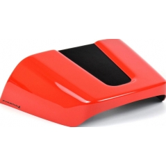 Pyramid Plastics Pyramid Seat Cowl | Gayety Red & Gloss Black | Honda MSX 125 2021>Current | 11540R | pyr_11540R | euronetbike-net
