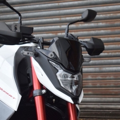 Pyramid Plastics Pyramid Fly Screen | Graphite Black | Honda CB750 Hornet 2022>2024 | 21995E | pyr_21995E | euronetbike-net