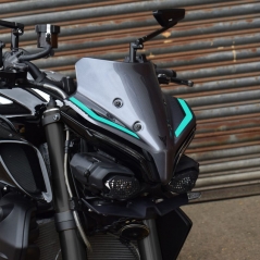 Pyramid Plastics Pyramid Fly Screen | Yamaha Blue | Yamaha MT-10 2022>Current | 22215PY | pyr_22215PY | euronetbike-net