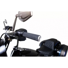 Arlen Ness Arlen Ness Knurled Grips Titanium | 07-348 | aness_07-348 | euronetbike-net