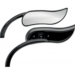 Arlen Ness ARLEN NESS MIRROR UPSWEPT MICRO BLACK RIGHT | 13-405 | aness_13-405 | euronetbike-net
