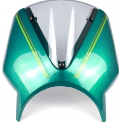 Pyramid Plastics Pyramid Fly Screen | Candy Emerald Green | Kawasaki Z 650 RS 2022>Current | 23500D | pyr_23500D | euronetbike-net