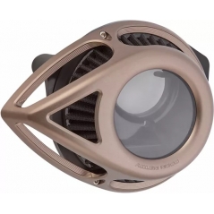 Arlen Ness Arlen Ness Clear Tear Air Cleaner Kit Titanium | 600-004 | aness_600-004 | euronetbike-net