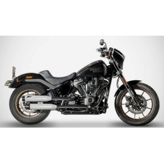 Zard exhaust Zard Polished Stainless Homologated E5 Slip-Ons Black | ZHD032S10SAO-P | zar_ZHD032S10SAO-P | euronetbike-net
