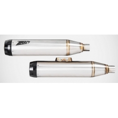 Zard exhaust Zard Stainless Homologated E4/E5 Slip-Ons With Black Alu End-Cap | ZHD039S10SAO | zar_ZHD039S10SAO | euronetbike-net