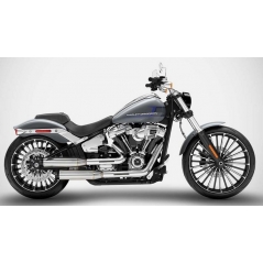 Zard exhaust Zard Stainless Homologated E4/E5 Slip-Ons With Black Alu End-Cap | ZHD039S10SAO | zar_ZHD039S10SAO | euronetbike-net