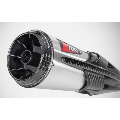 Zard exhaust Zard Racing Slip-On Stainless With Sleeve And Carbon End Cap | ZPG008S10SCR | zar_ZPG008S10SCR | euronetbike-net