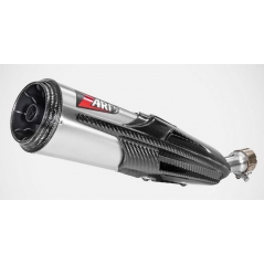 Zard exhaust Zard Racing Slip-On Stainless With Sleeve And Carbon End Cap | ZPG008S10SCR | zar_ZPG008S10SCR | euronetbike-net