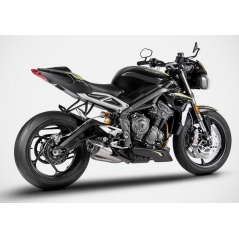 Zard exhaust Zard Stainless Homologated E5 Slip-On Kit And Carbon End Cap | ZTP095S10SCO | zar_ZTP095S10SCO | euronetbike-net