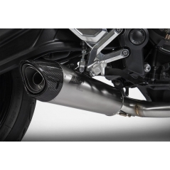 Zard exhaust Zard Stainless Racing Full Kit And Carbon End Cap | ZTP096S00SCR | zar_ZTP096S00SCR | euronetbike-net