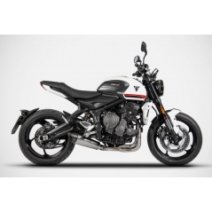 Zard exhaust Zard Stainless Racing Full Kit And Carbon End Cap | ZTP096S00SCR | zar_ZTP096S00SCR | euronetbike-net