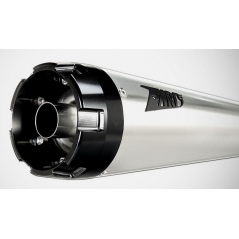 Zard exhaust Zard Polished Stainless Homologated E4/E5 2>1 Full Kit And Black Alu End Cap Polished | ZHD009S00SAO-P | zar_ZHD009S00SAO-P | euronetbike-net