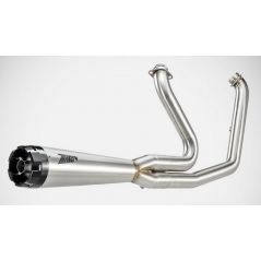 Zard exhaust Zard Stainless Homologated E4/E5 2>1 Full Kit | ZHD011S00SAO | zar_ZHD011S00SAO | euronetbike-net