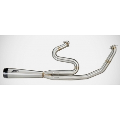 Zard exhaust Zard Stainless Homologated E4/E5 2>1 Full Kit | ZHD013S00SAO | zar_ZHD013S00SAO | euronetbike-net