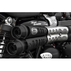 Zard exhaust Zard Six Days-Black Stainless Homologated E4/E5 Slip-Ons | ZTP017S10SSO-B | zar_ZTP017S10SSO-B | euronetbike-net