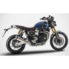 Zard exhaust Zard Stainless Racing Full Kit And Carbon End Cap | ZTP094S00SCR | zar_ZTP094S00SCR | euronetbike-net