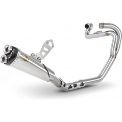 Zard exhaust Zard Stainless Racing Full Kit And Carbon End Cap | ZTP094S00SCR | zar_ZTP094S00SCR | euronetbike-net
