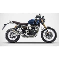 Zard exhaust Zard Stainless Racing Full Kit And Carbon End Cap | ZTP094S00SCR | zar_ZTP094S00SCR | euronetbike-net