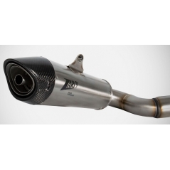Zard exhaust Zard Stainless Homologated E5 Full Kit And Carbon End Cap | ZTP101S00SCO | zar_ZTP101S00SCO | euronetbike-net