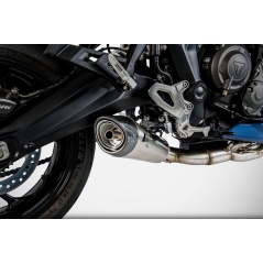 Zard exhaust Zard Stainless Homologated E5 Full Kit And Carbon End Cap | ZTP101S00SCO | zar_ZTP101S00SCO | euronetbike-net