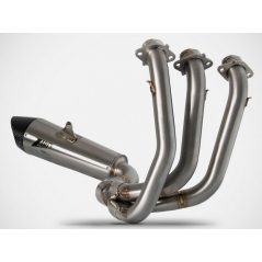 Zard exhaust Zard Stainless Homologated E5 Full Kit And Carbon End Cap | ZTP101S00SCO | zar_ZTP101S00SCO | euronetbike-net