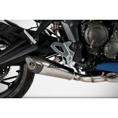 Zard exhaust Zard Stainless Racing Full Kit And Carbon End Cap | ZTP101S00SCR | zar_ZTP101S00SCR | euronetbike-net
