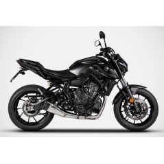 Zard exhaust Zard Stainless Homologated E4/E5 Full Kit And Carbon End Cap | ZYH105S00SCO | zar_ZYH105S00SCO | euronetbike-net