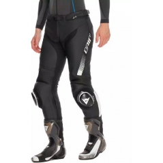 Dainese wear Dainese SUPER SPEED LEATHER PANTS, BLACK/WHITE | 2015500001-622 | dai_2015500001-622_64 | euronetbike-net