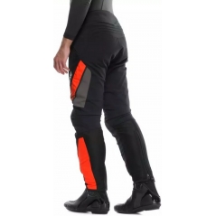 Dainese wear Dainese DRAKE 2 AIR ABSØLUTESHELL PANTS, BLACK/RED-FLUO | 2016700002-628 | dai_2016700002-628_64 | euronetbike-net