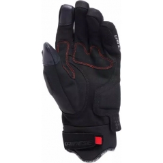 Dainese wear Dainese FULMINE D-DRY GLOVES, BLACK/BLACK/RED | 2018100009-684 | dai_2018100009-684_XXXL | euronetbike-net