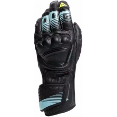 Dainese wear Dainese FIERO METAL GLOVES, BLACK/WATER/YELLOW FLUO | 2018100025-68O | dai_2018100025-68O_XXXL | euronetbike-net