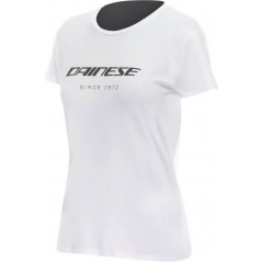 Dainese wear Dainese ESSENCE WORDMARK T-SHIRT WMN, WHITE | 2018900080-003 | dai_2018900080-003_XL | euronetbike-net