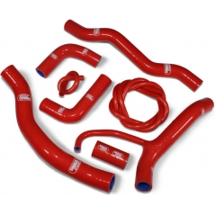 SAMCO SPORT Samco Sport Ducati Multistrada 1200 / 1200 S 2015-2018 8 Piece Samco Sport Silicone Radiator Coolant Hose Kit | DUC-28-RD | samco_DUC-28-RD | euronetbike-net