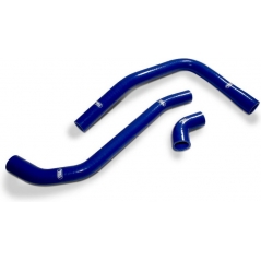 SAMCO SPORT Samco Sport Kawasaki ZXR 400 L 1990 - 2002 3 Piece Samco Sport Silicone Radiator Coolant Hose Kit | KAW-14-BU | samco_KAW-14-BU | euronetbike-net