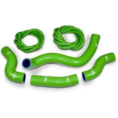 SAMCO SPORT Samco Sport Kawasaki Z 750 / 750 R 2007 - 2012 6 Piece Samco Sport Silicone Radiator Coolant Hose Kit | KAW-48-GN | samco_KAW-48-GN | euronetbike-net