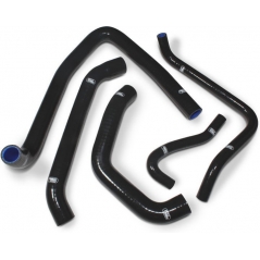 SAMCO SPORT Samco Sport Kawasaki ZX 14 2006 - 2020 5 Piece Samco Sport Silicone Radiator Coolant Hose Kit | KAW-72-BK | samco_KAW-72-BK | euronetbike-net