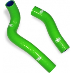 SAMCO SPORT Samco Sport Kawasaki Ninja 400 2018 - 2020 2 Piece Samco Sport Silicone Radiator Coolant Hose Kit | KAW-91-GN | samco_KAW-91-GN | euronetbike-net