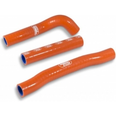 SAMCO SPORT Samco Sport KTM 125 SX 2016 - 2018 3 Piece Samco Sport Silicone Radiator Coolant Hose Kit | KTM-73-OR | samco_KTM-73-OR | euronetbike-net