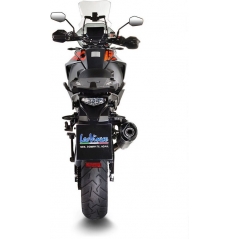 Leovince Leovince LV ONE EVO SLIP-ON, STAINLESS STEEL, CARBON FIBER End Cap Ece-Approved for KTM 1090 ADVENTURE/R (2017-2019) | 14192E | leo_14192E | euronetbike-net