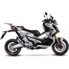 Leovince Leovince LV PRO SLIP-ON, STAINLESS STEEL, CARBON FIBER End Cap Ece-Approved for HONDA X-ADV (2017-2019) | 14193E | leo_14193E | euronetbike-net