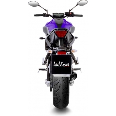 Leovince Leovince LV ONE EVO FULL SYSTEM2/1, CARBON FIBER, CARBON FIBER End Cap Ece/Eu-Approved for YAMAHA MT-07/FZ-07 (2017-2019) | 14252EK | leo_14252EK | euronetbike-net