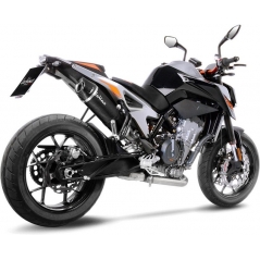 Leovince Leovince LV ONE EVO SLIP-ON, CARBON FIBER, CARBON FIBER End Cap Ece-Approved for KTM 790 DUKE (2018-2019) | 14254E | leo_14254E | euronetbike-net