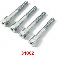Hornig BMW parts Hornig Handlebar Risers, Special screw-set M8 x 54 with M5 thread for GPS mounting (1 set = 4 screws) | 31002 | HG_31002 | euronetbike-net