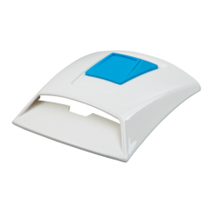 SCHUBERTH helmets Schuberth Ventilation Scoop Glossy White/Slider Cyan | 4990003422 | sch_4990003422 | euronetbike-net