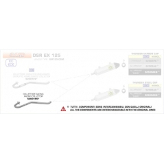 Arrow ARROW UM DSR 125 EX '18 STAINLESS STEEL RACING COLLECTOR FOR ORIGINAL AND ARROW SILENCERS | 52001PD | arr_52001PD | euronetbike-net
